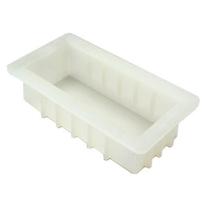 silicone loaf mold for soap