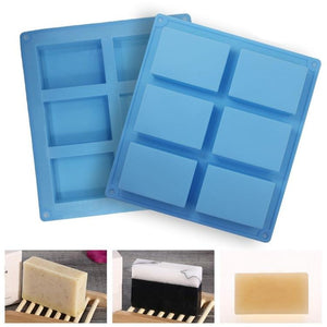 6 cavity rectangle silicone mold