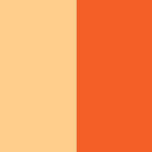 orange candle dye block