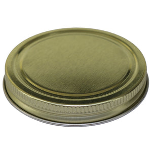 70-400 Gold Metal CT Lid with Plastisol Liner