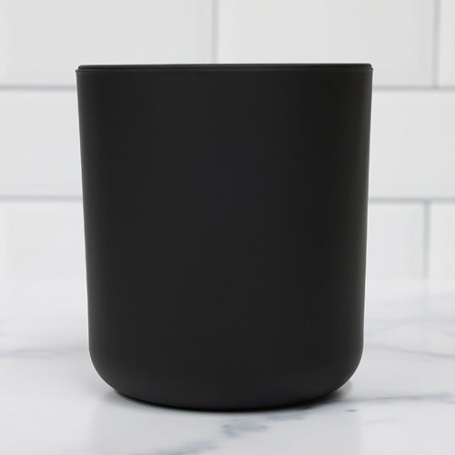 Black Matte Candle Jar Tumbler Large