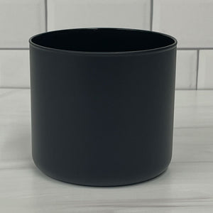 matte black 3 wick jar