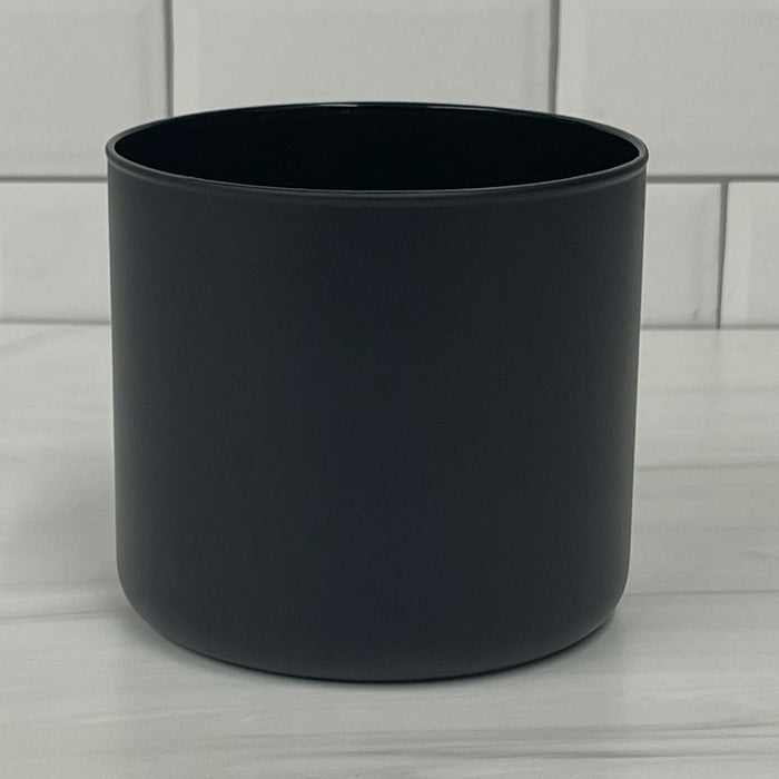 3 Wick Tumbler Candle Jar Matte Black