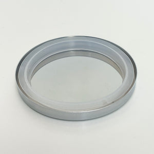 silver candle topper 