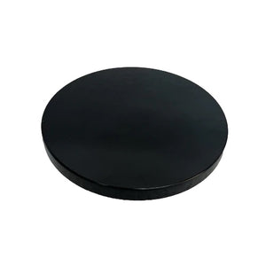matte black candle lid