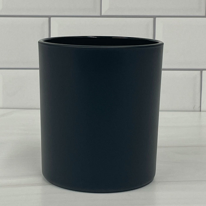 Matte Black Candle Jar