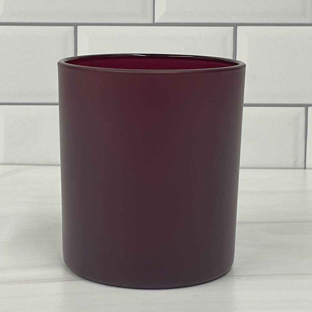 Matte Scarlet Red Candle Jar Pro Candle Supply