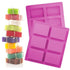 6 cavity rectangle silicone mold