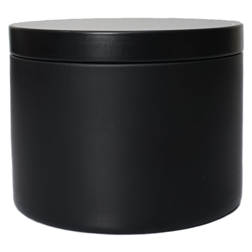 Matte Black Candle Tin Seamless Pro Candle Supply