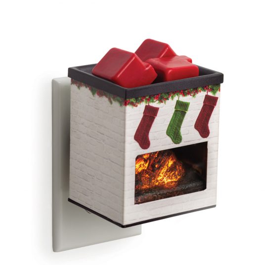 Fireplace Holiday Plug in Tart and Wax Warmer