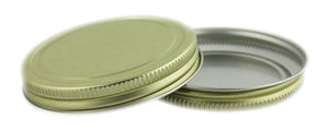 70-400 Gold Metal CT Lid for candle jars
