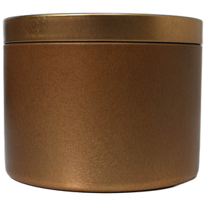 Copper Gold Candle Tin Seamless