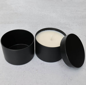 Matte Black Candle Tin Seamless – Pro Candle Supply