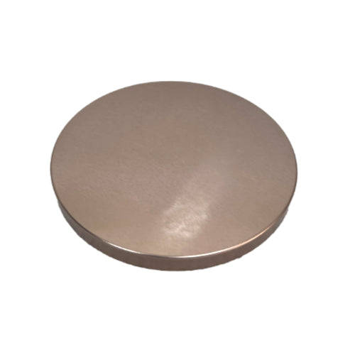Rose Gold Flat Metal Lid for 3 Wick Jar Pro Candle Supply