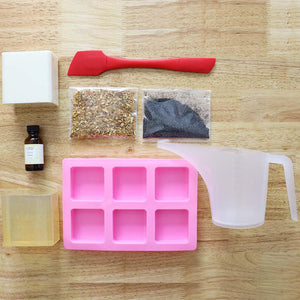 soap making kit lemon diy