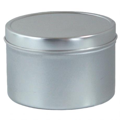 8 oz Round Candle Tins with Covers